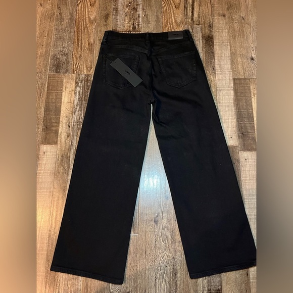 Edwin NWT Marli Wide Leg Ankle in Black Size 26 - Picture 7 of 8